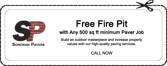 Free Firepit with any 500 sq ft minimum Paver Job